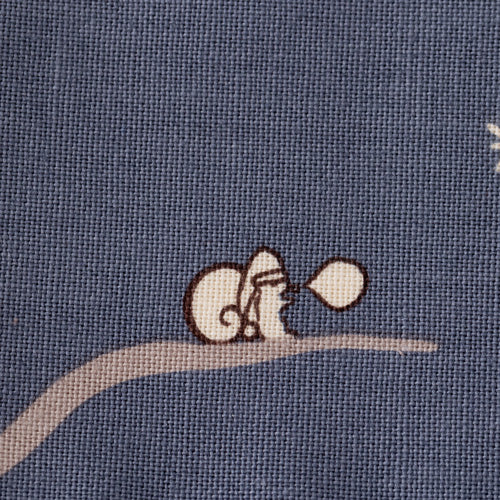 【販売終了】リスくん刺繍入　布製ブックカバー - Image 7